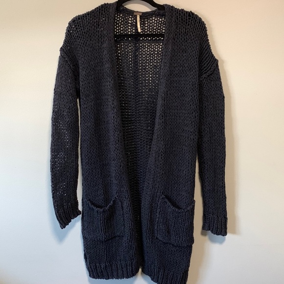 Free People Loose Knit Cardigan - Picture 3 of 14